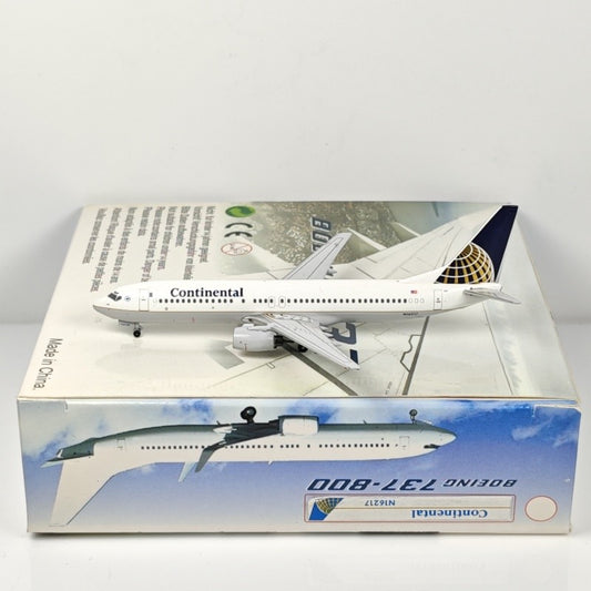 1:400 Aeroclassics Continental Airlines B737-800 Passenger Plane Diecast Model