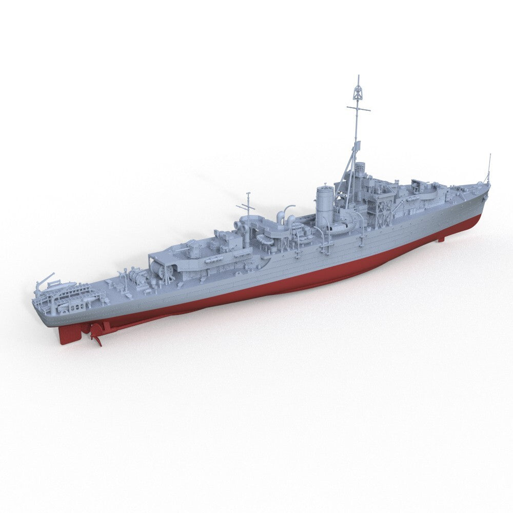 SSMODEL 1/1250 Military Model Kit HMS River Class Spey K246 Frigate FULL HULL