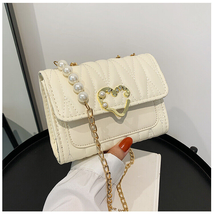 Crossbody Bag Women Simple All-Match Shoulder Bag Summer Fashion Rhombic Pattern