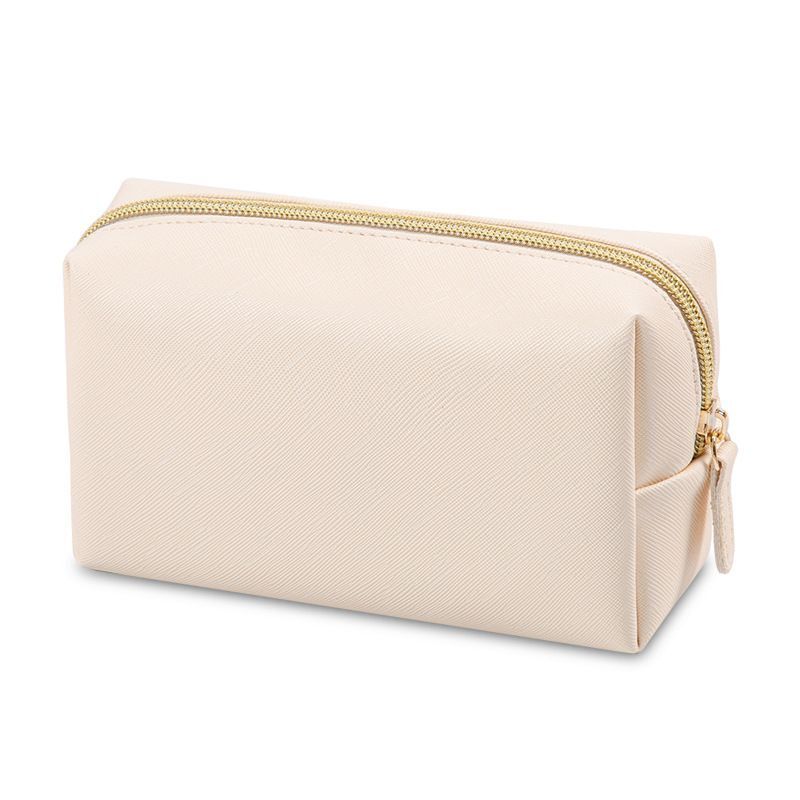 Cosmetic Bag Waterproof Synthetic Leather Makeup Pouch Traveling Toiletry Purse