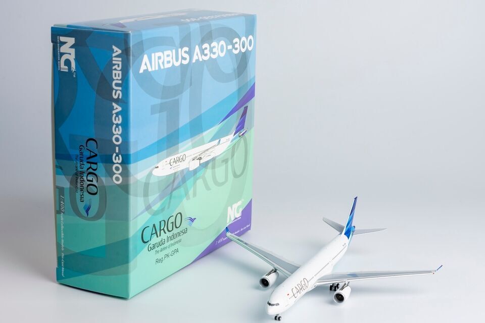 1:400 NG Model Garuda Indonesia CARGO AIRBUS A330-300 Airplane Diecast Model