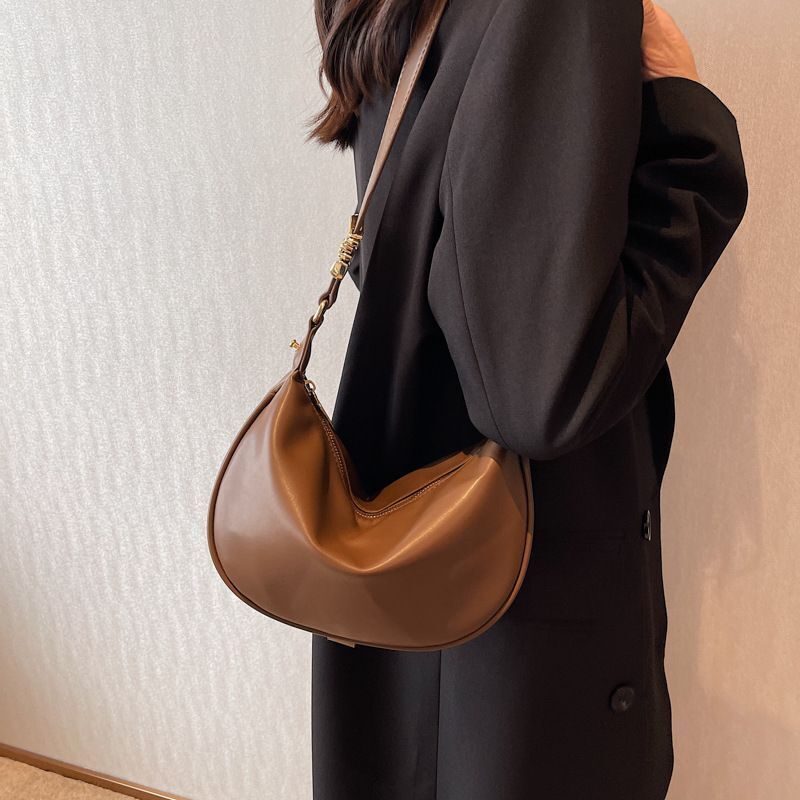 Retro Bag Shoulder Bag Texture Messenger Synthetic Leather Waterproof Purse 1PC