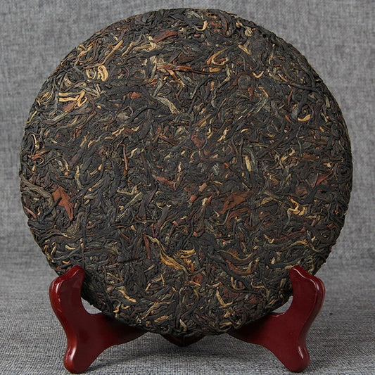 Yunnan Black Tea Dian Hong Old Tree Dianhong Feng Qing Red Black Tea Cake 357g
