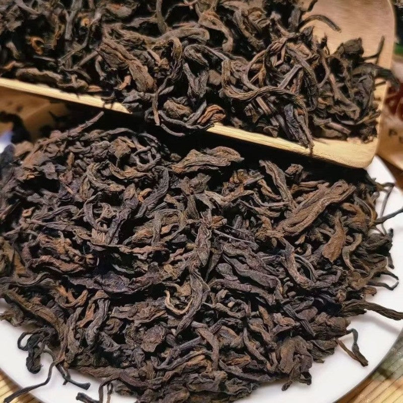 300g Yunnan 1988 Old Ban Zhang Mellow Aroma Pu'er Tea Ripe Tea Loose Tea