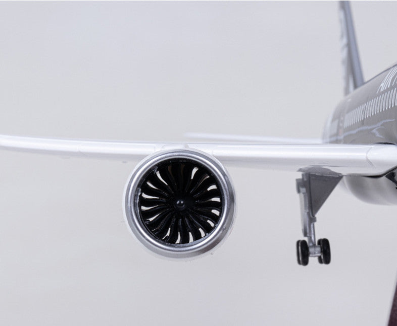 1:130 43CM AIR NEW ZEALAND BOEING 787 Airplane Landing Gear Resin Aircraft Model