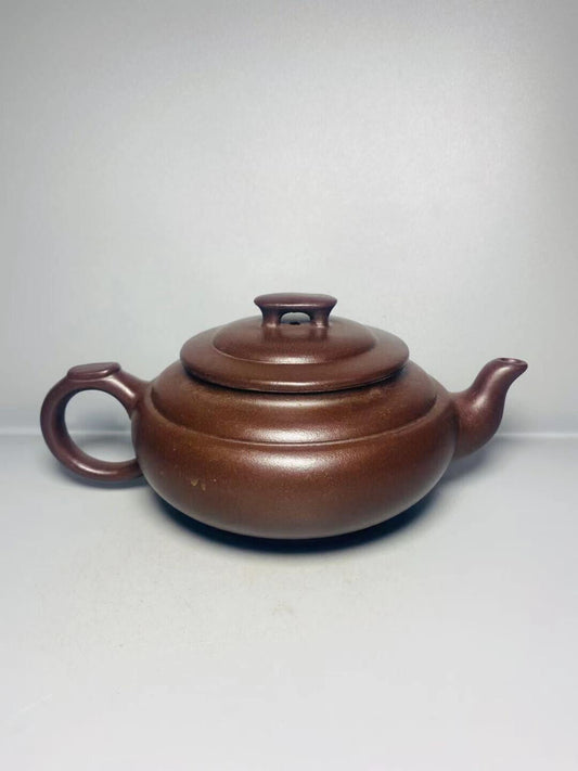 Chinese Yixing Zisha Clay Handmade Exquisite Teapot(上新桥 底款:顾景舟)