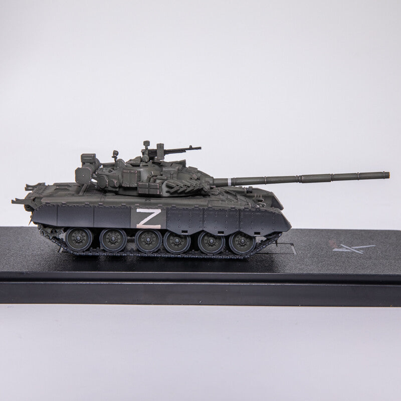 1:72 Scale ARTISAN T-80BV Main Battle Tanks Plastic Diecast Military Armor Model
