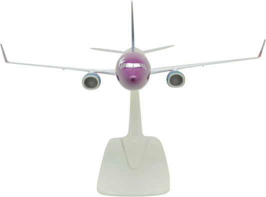 1:400 20cm B737-800 China United Airlines Qing Yang Metal Airplane Model Plane