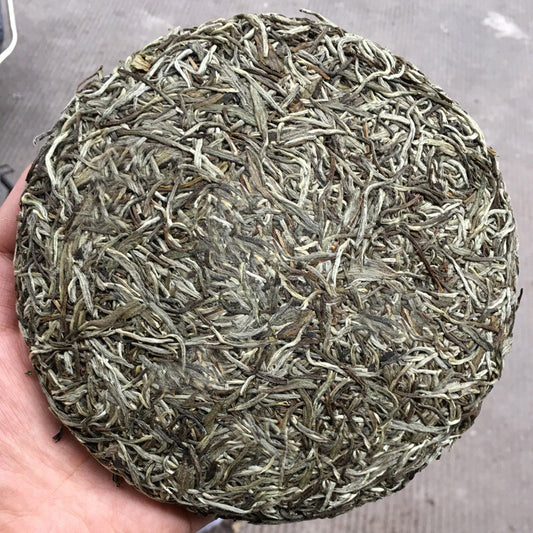 Spring White Tea Silver Needle Premium Bai Hao Yin Zhen Cake Kungfu Tea 300g