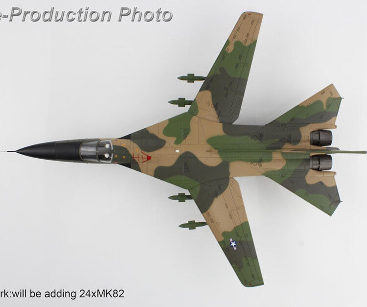 1:72 31CM HM F-111A "Combat Lancer" USAF,Takhli RTAFB 1968 Fighter Diecast Model