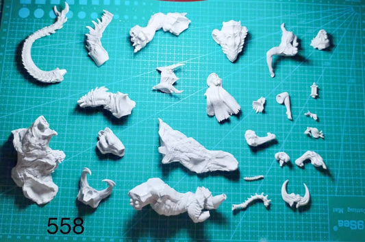 1:24 resin figure model Fantasy Woman Warrior and Mount Unassembled unpainted