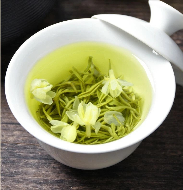 500g Bulk Jasmine Mao Feng Tea, China black hua Maofeng Green cha tee