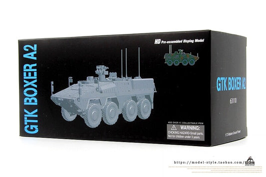 1/72 German Boxer Wheeled Infantry Fighting Vehicle A2 Tank Model Collection