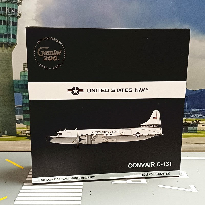 1:200 Geminijets U.S. Navy Convair CV-240 Passenger Airplane Diecast Model