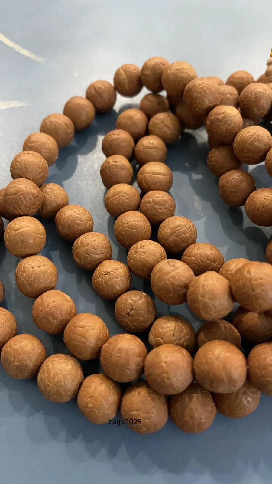 Nepal Natural 108 Bodhi Mala Necklace Tibet Buddhism Prayer Beads Lucky Bracelet