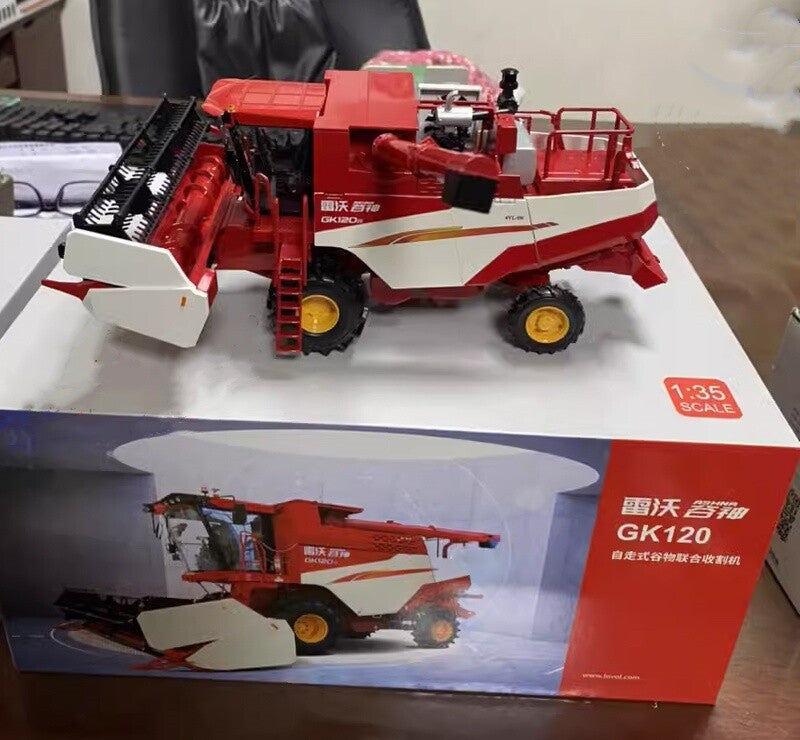 1:35 28CM LOVOL GK120 Combine Harvester Farm Equipment Machine Diecast Model