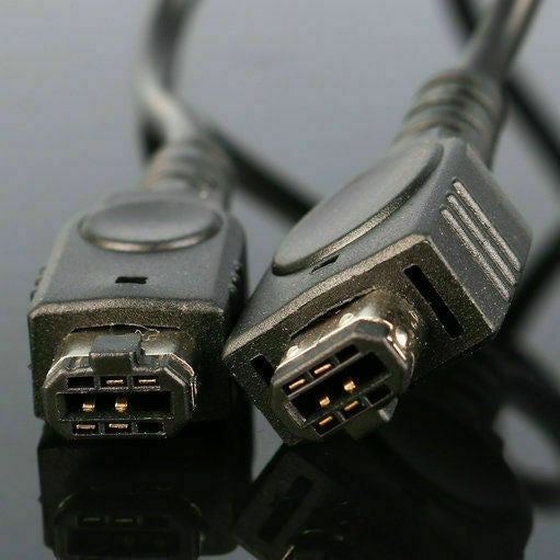 Black Game Link Connect Cable Cord For Nintendo Gameboy Advance GBA SP Black A