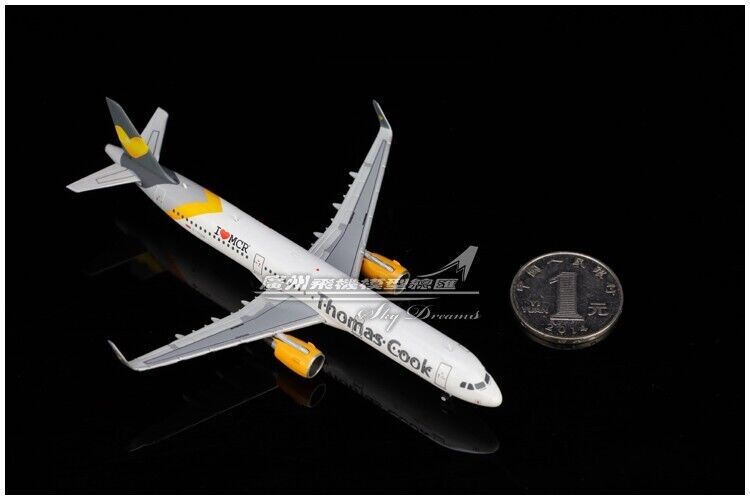 1:400 JC Wings Thomas Cook AIRBUS A321 Passenger Airplane Diecast Aircraft Model