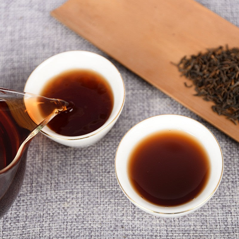 500g Ripe Pu'er Mini Tuocha Yunnan Glutinous Rice Aroma Compressed Leaf Tea