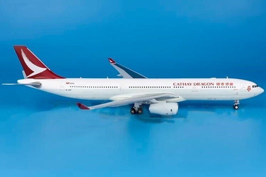 1:200 32CM JC WINGS Cathay Dragon AIRBUS A330-300 Passenger Plane Diecast Model