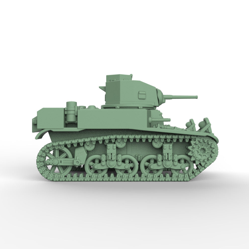 SSMODEL SS200504 1/200 Military Model Kit US M2A4 Light Tank