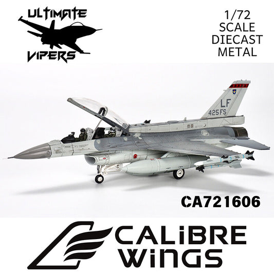 1:72 Calibre Wings RSAF F-16D 425th FS Luke AFB 96-5035 Fighter Diecast Model