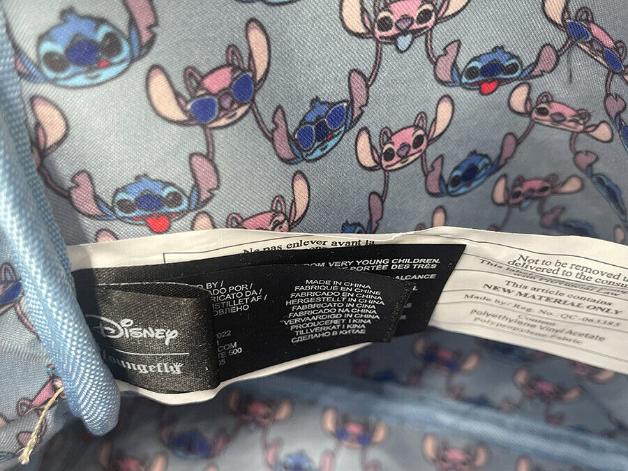 Disney Mini Backpack Loungefly Snow Cone Date With Tags Angel Lilo&Stitch Bag