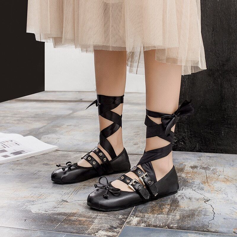 Ballet Shoes Ballet Shoes Women Bowtie Women Flats Elegant Valentine Shoes