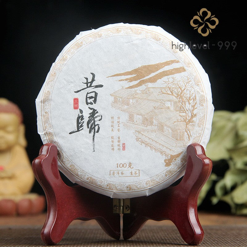100g Raw Pu'er Tea Cake Yunnan Xigui Wild Ancient Tree Raw Pu'er Tea