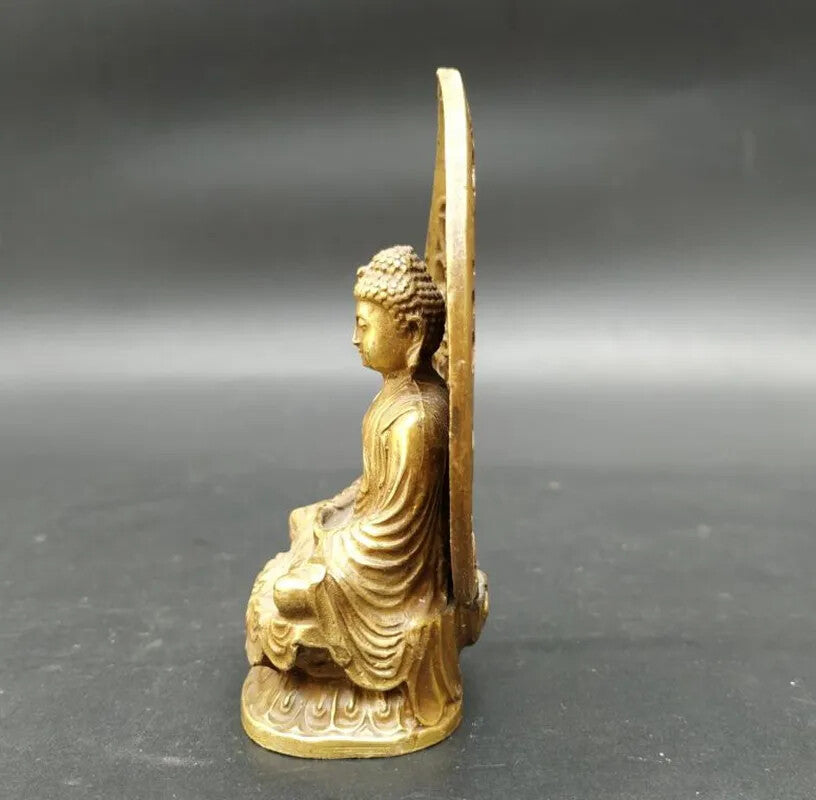 Sakyamuni Statue Miniature Thai Decorative Buddha Statue Hindu Buddhist