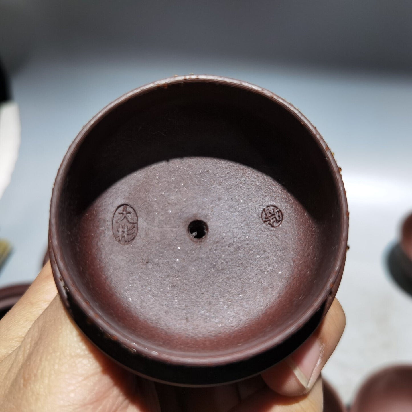 Chinese Yixing Zisha Clay Handmade Exquisite Teapot(汉云套壶 低款:时大彬)