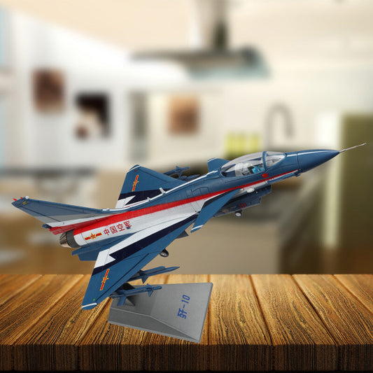 1: 30 Chinese J-10 performance aircraft alloy model aircraft model