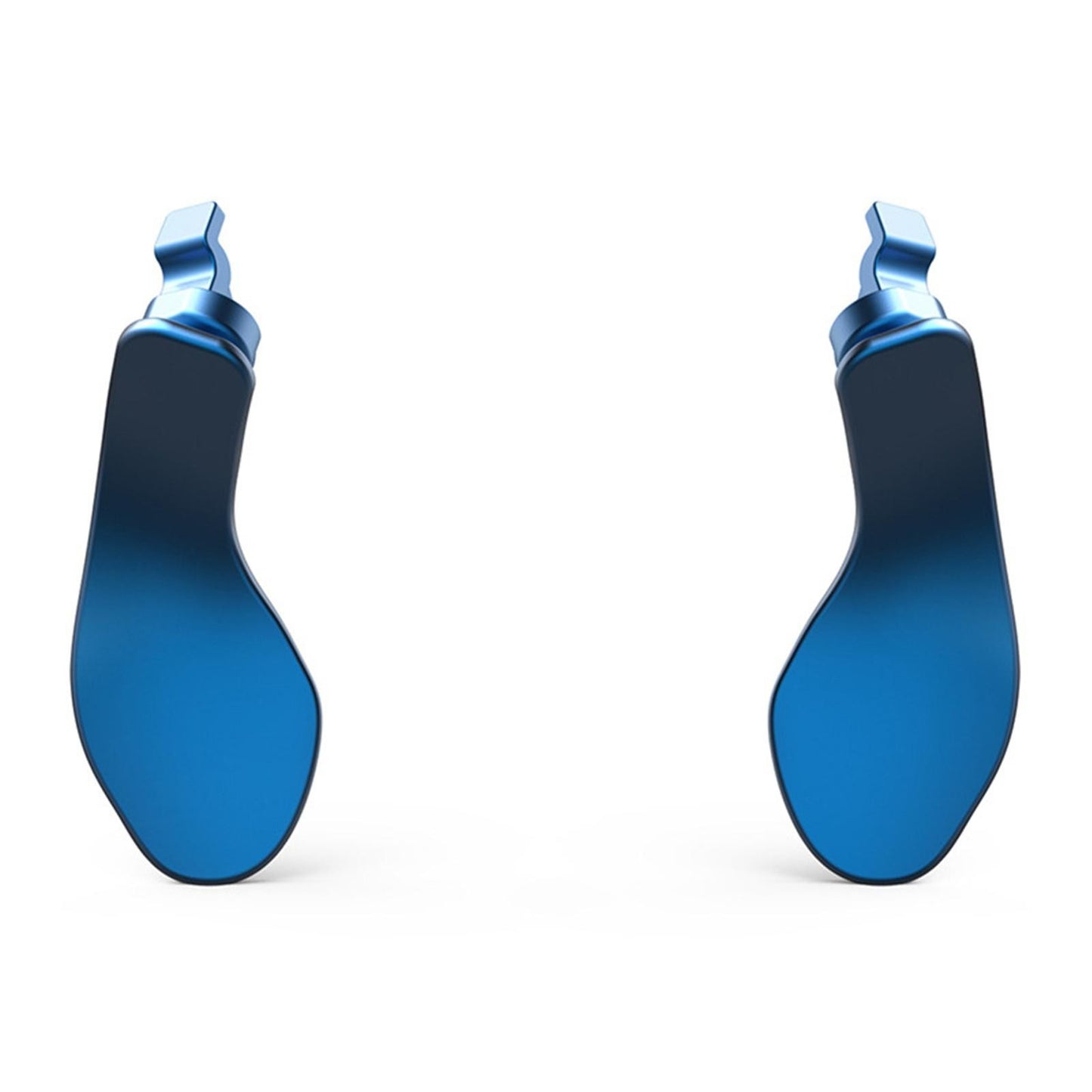 Blue DIY Steel Back Paddles For PS5 Edge Controller Interchangeable Back Button