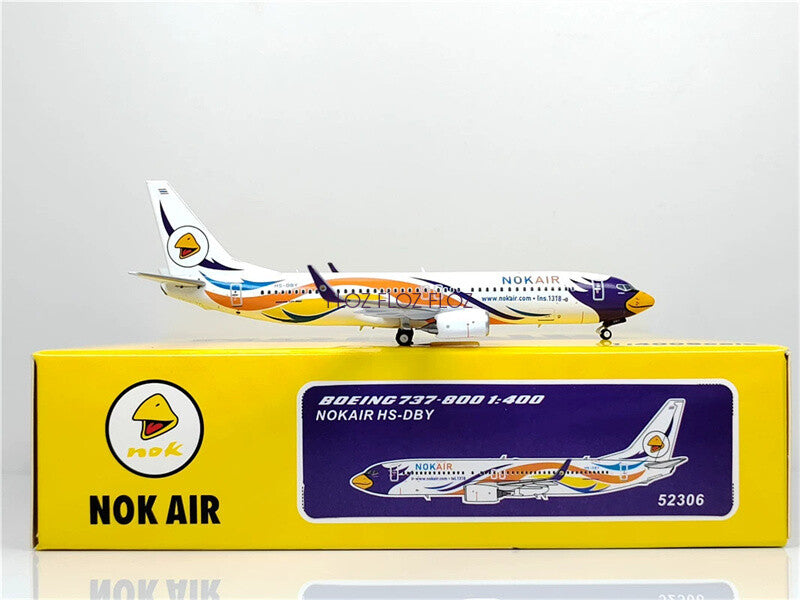 PandaModel Nok Air for Boeing 737-800 HS-DBY 1:400 Aircraft Pre-built Model