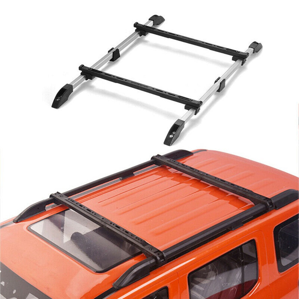 Aluminum Alloy+Nylon RC Car Roof Luggage Rack Kit For 1/10 RC Crawler Car Truck