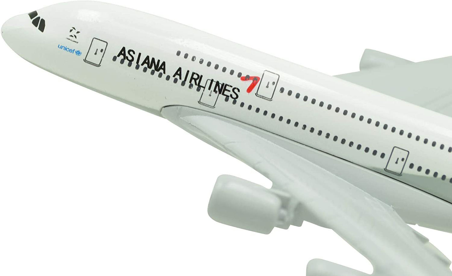 1:400 16cm Air Bus A380 Asiana Airlines Metal Airplane Model Plane Toy Plane
