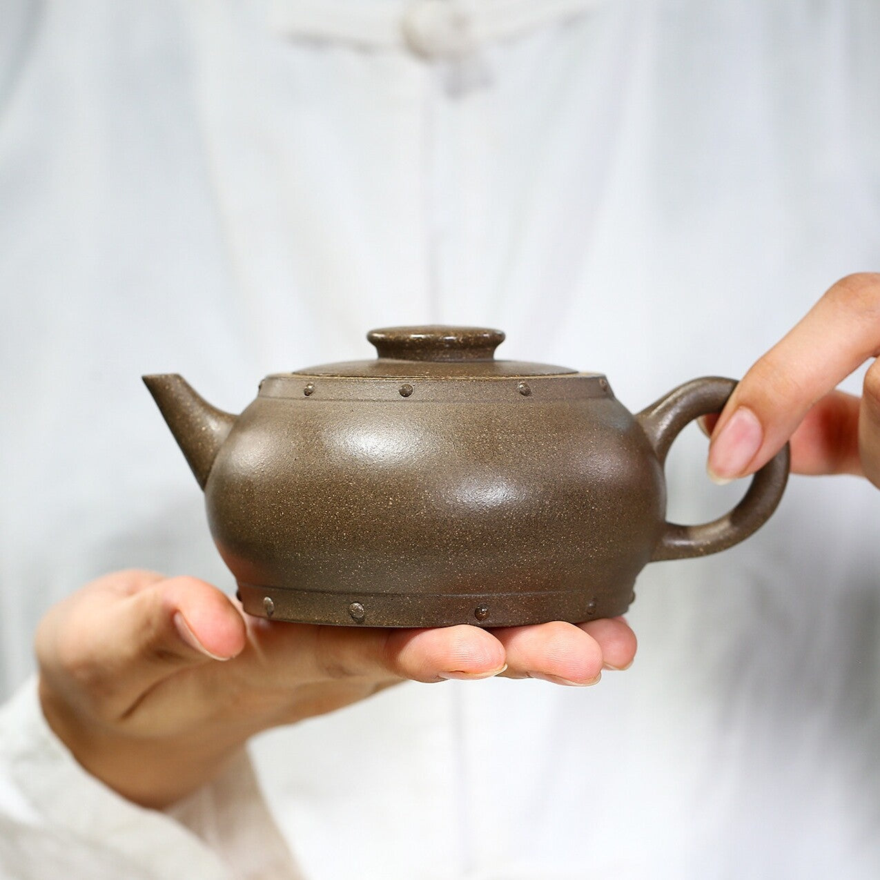True Yixing Zisha Tea Pot Real Yixing Zisha Old Qingduan Clay Pot Marked 250ml