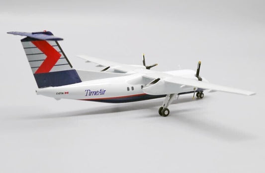 1:200 JC Wings Time Air BOMBARDIER Dash8-Q100 Passenger Airplane Diecast Model