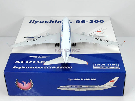 Phoenix AEROFLOT for llyushin IL-96-300 CCCP-96000 1:400 plane Pre-built Model