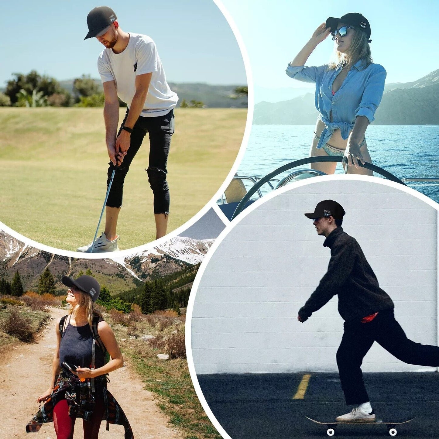 2023 Auriculares Bluetooth Gorro de Beisbol Para Escuchar Musica al Aire Libre