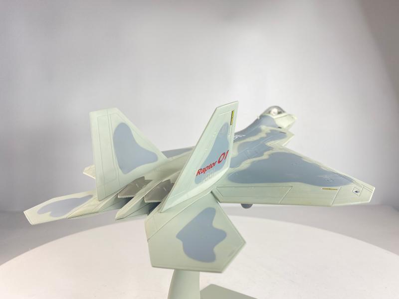 1:48 40CM U.S. F-22 Raptor 01 Fighter Plane Diecast Military Aircraft Model