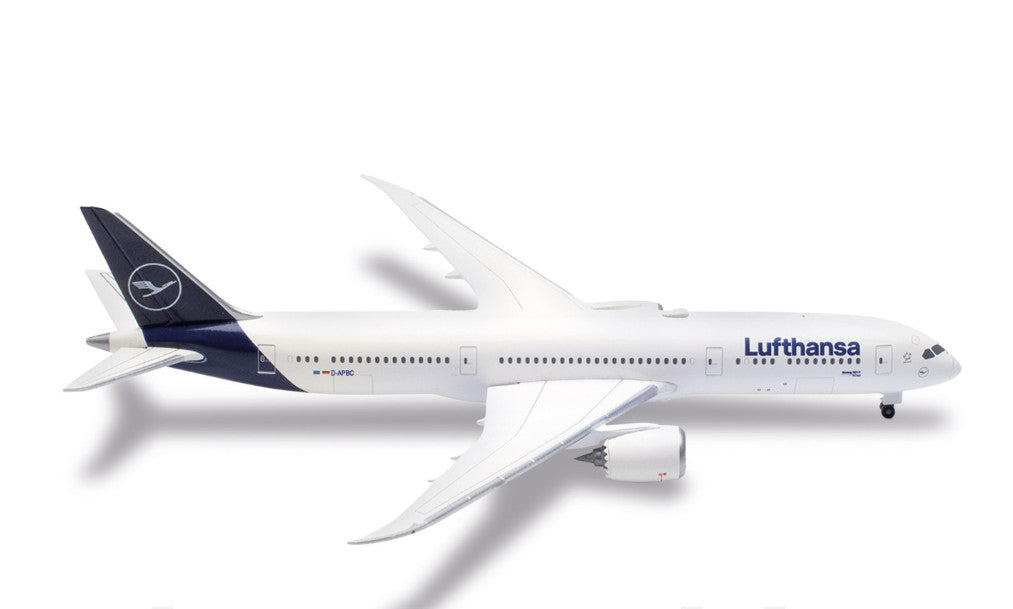 1:500 Herpa Lufthansa BOEING 787-9 Dreamliner Passenger Airplane Diecast Model