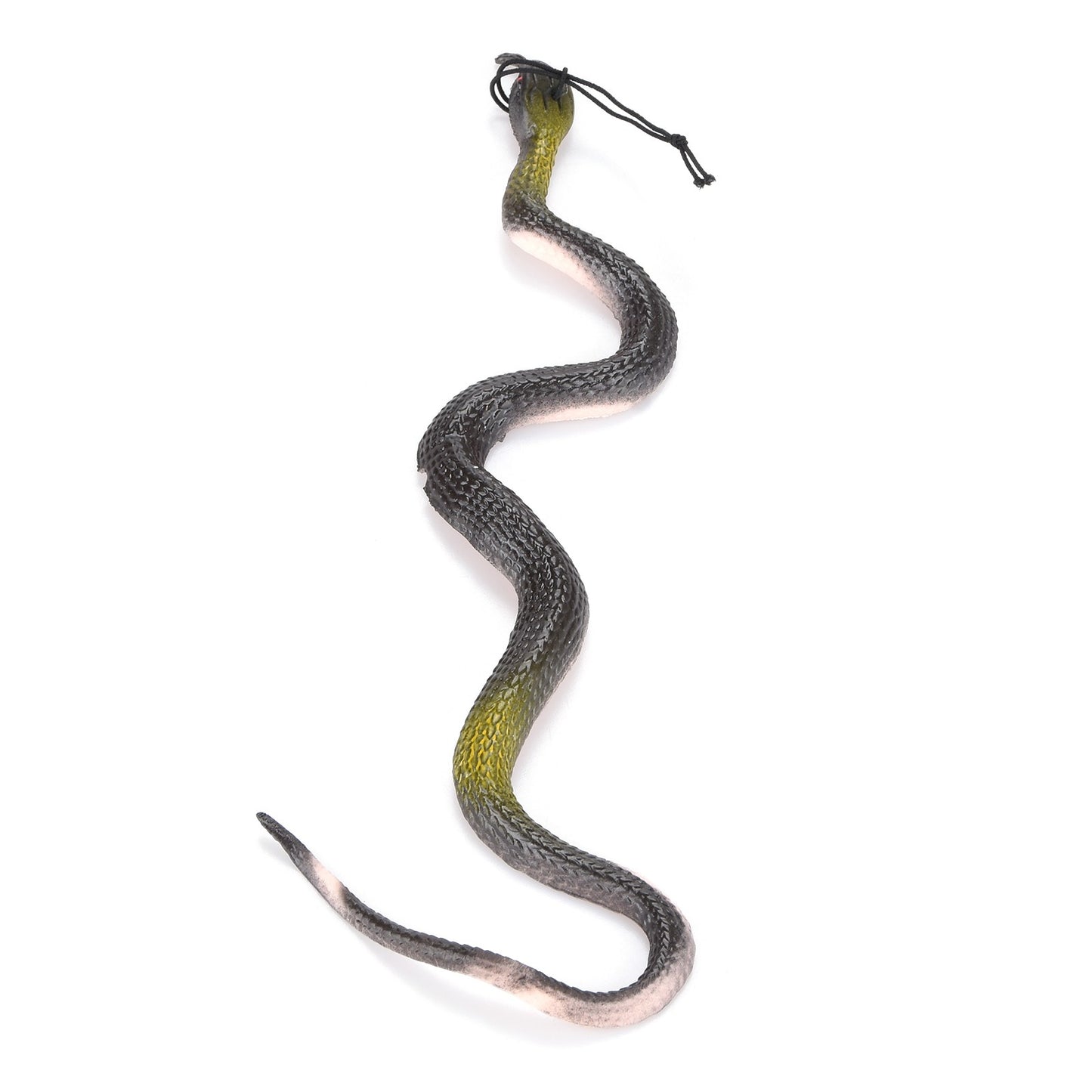 16" Real Rubber Toy Fake Snake Safari Garden Prop Joke Prank Halloween Gift