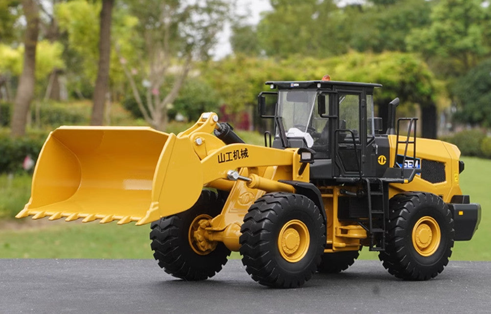 1:35 24CM SHANGGONG SEM Loader Construction Machinery Equipment Diecast Model