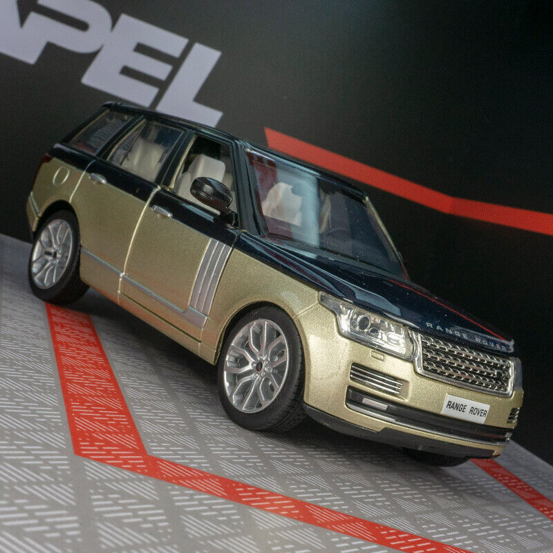1:24 Range Rover Sports SUV Diecast Model Car Toy Alloy Vehicle Gift Sound Light
