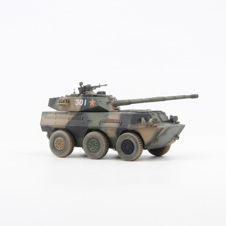 UNISTAR 1/72 China PTL02 Wheeled Assault Gun Finished Tank Model