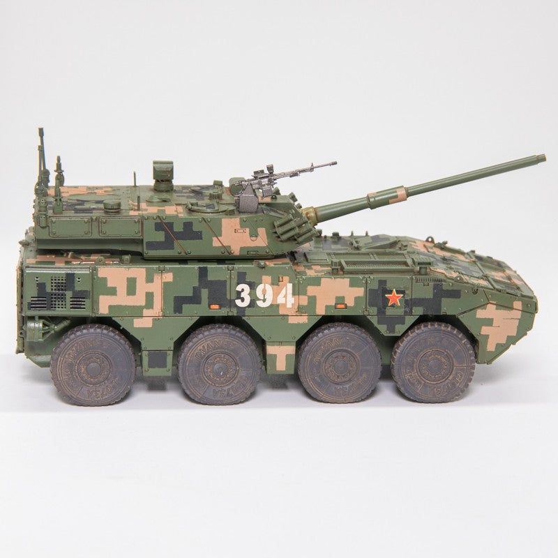 1/72 China 105mm wheeled tank self-propelled assault gun Finished product model