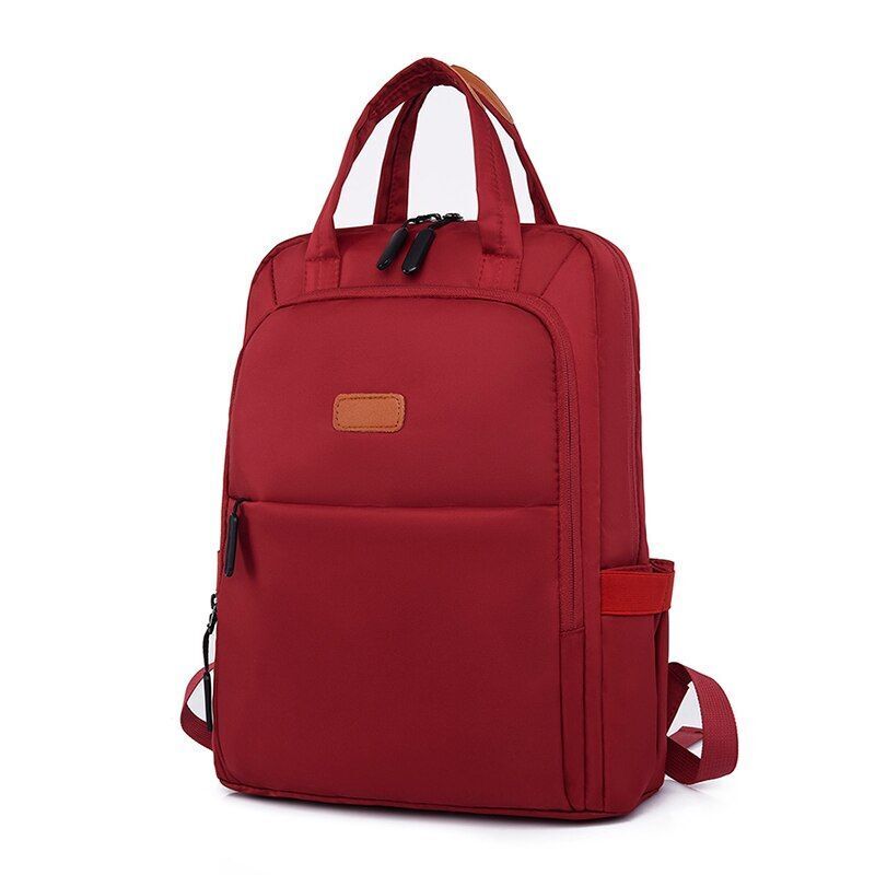 Waterproof 14'' Laptop Backpack Large Travel Bag School Rucksacks Bags Polyester