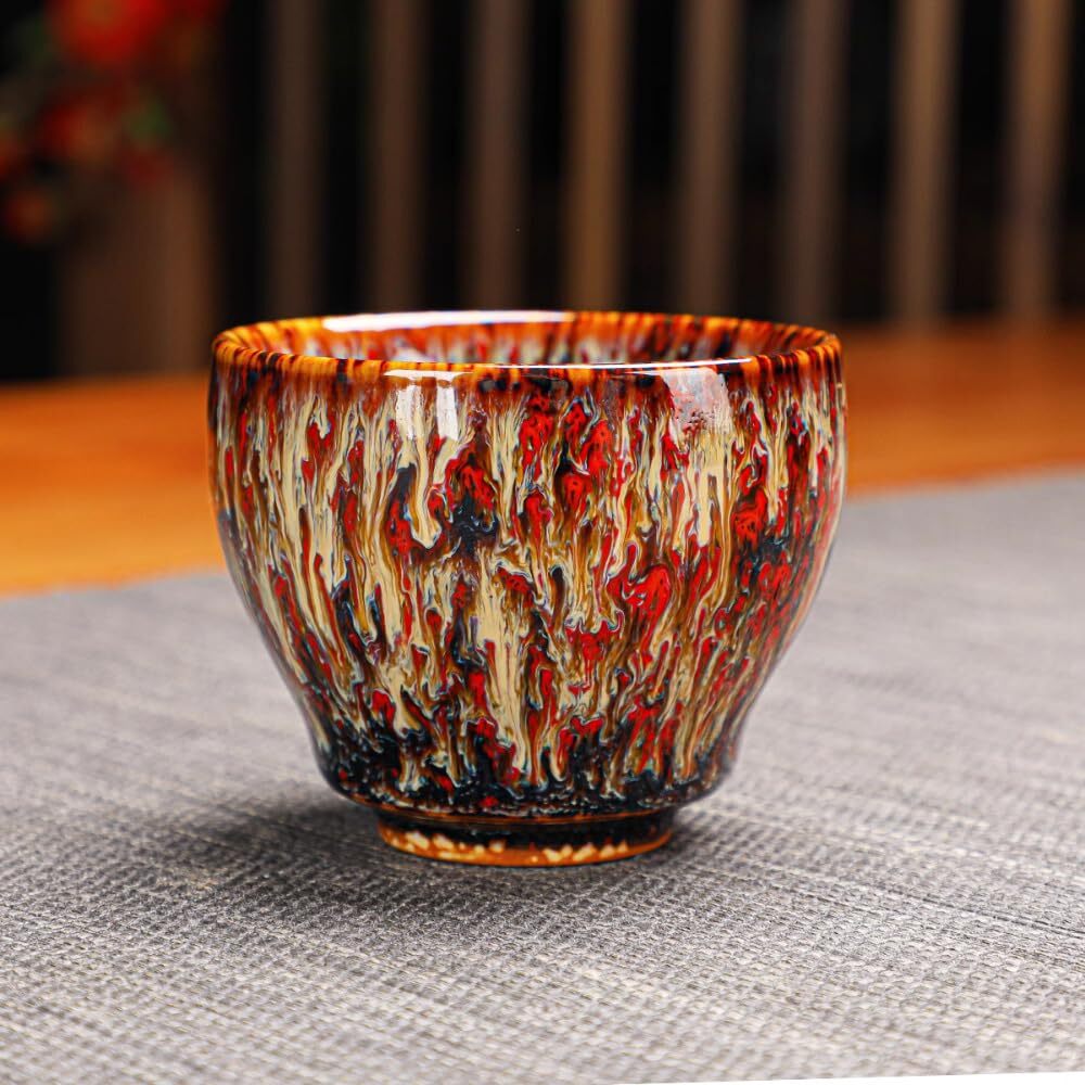 115ml Master Cup Tea Cup Ceramic Kung Fu Tea Bowl Tea Tasting Cup Jianzhan Cup
