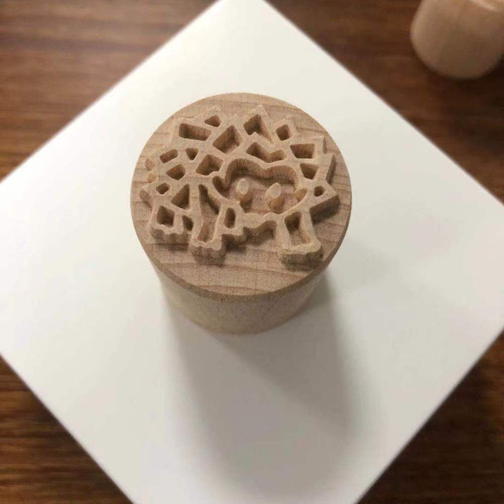 Pottery Stamp Clay Wooden Modeling Textured Pattern Ceramic Embossing Seal Tools